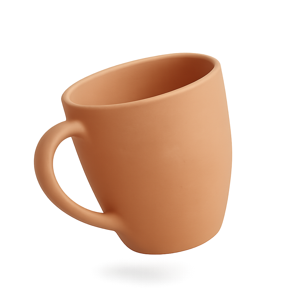 empty cup for painting